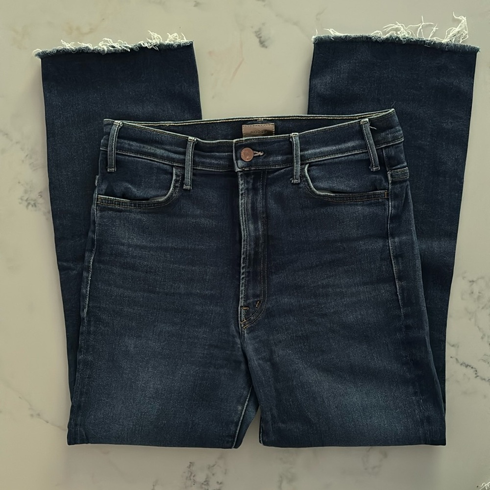 MOTHER Hustler Ankle Fray jeans- size 30